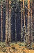 Ivan Shishkin Forest Reserve, Pine Grove oil on canvas